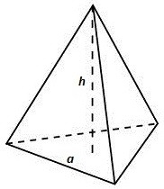Regelmatig driehoekige piramide
